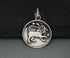 Sterling Silver Lion Charm -- SS/CH7/CR100